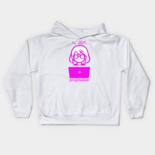 Girl Programmer Kids Hoodie